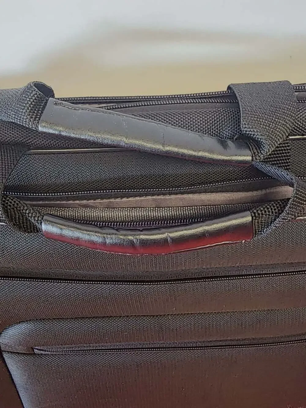 eBags Black Nylon Laptop Briefcase Shoulder Bag